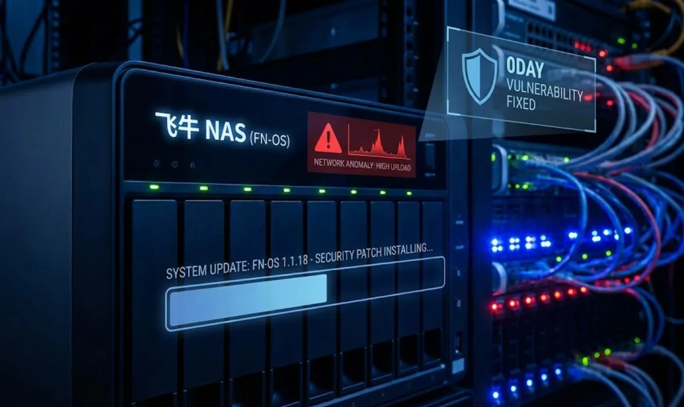 飞牛 NAS 遭定向攻击？网络异常卡顿必看：fnOS 安全风险排查与紧急修复指南